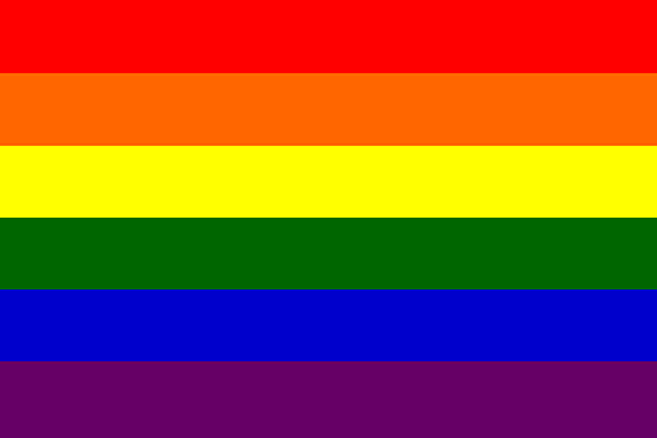 gay pride symbol flag background