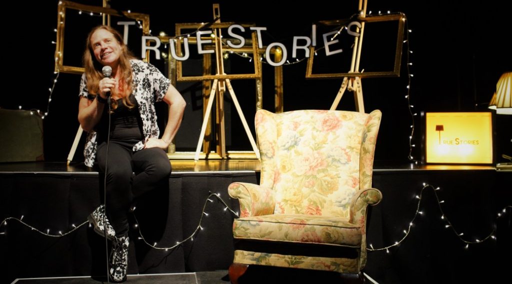 Katy Jon Went At True Stories Live, Miles To Go, Norwich Arts Centre ...