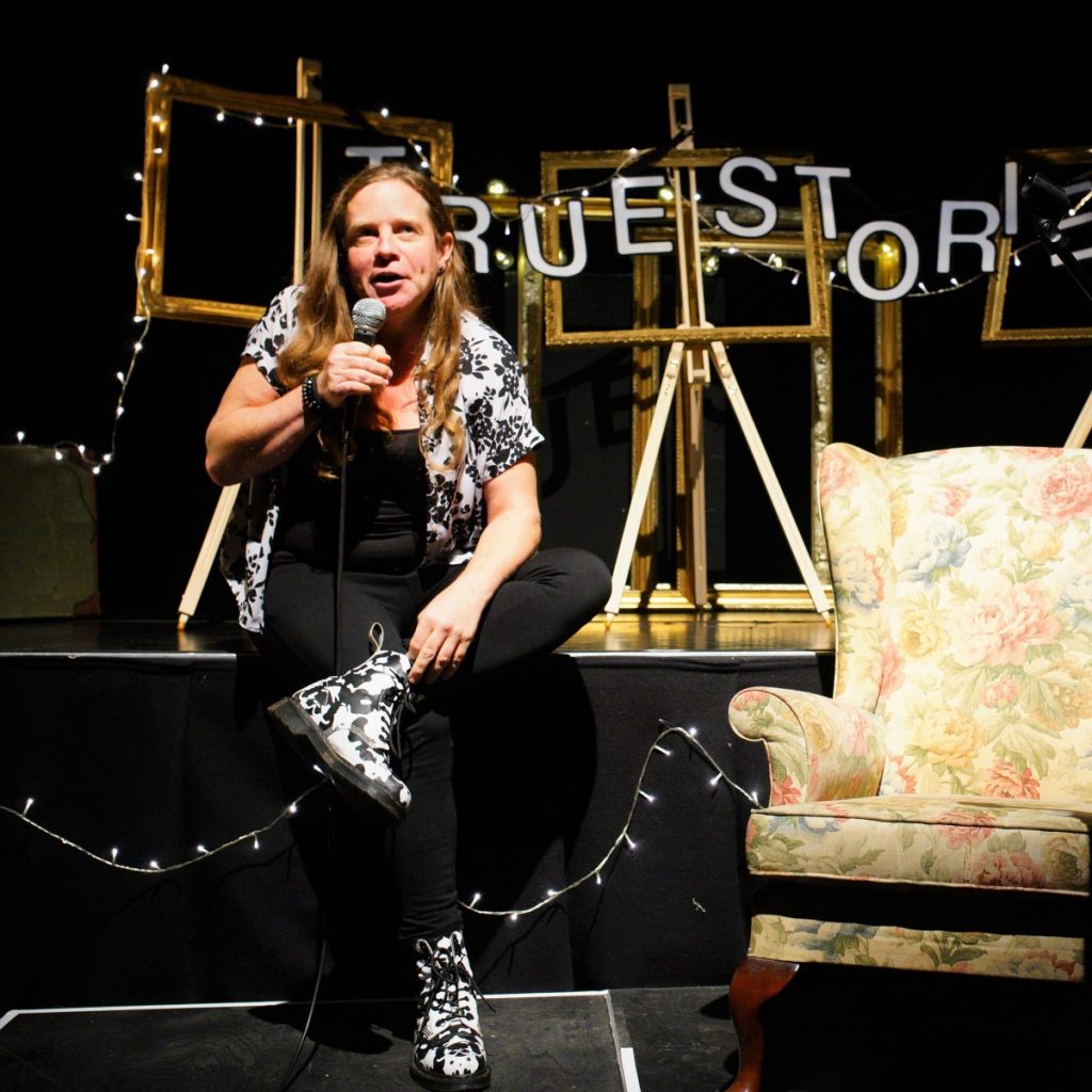 Katy Jon Went at True Stories Live, Miles To Go, Norwich Arts Centre