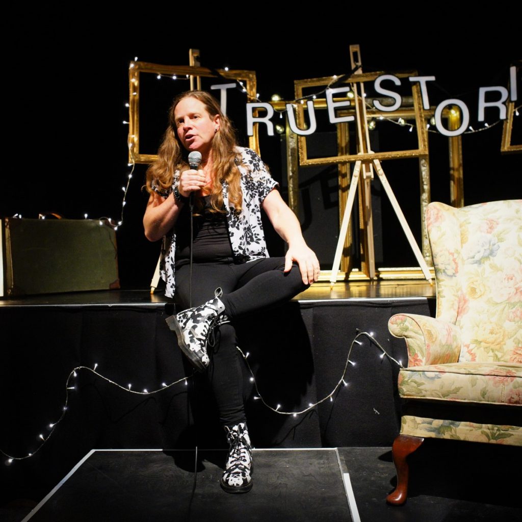 Katy Jon Went at True Stories Live, Miles To Go, Norwich Arts Centre